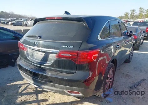 2014 Acura Mdx Technology Package z USA, uszkodzony, nr VIN 5FRYD3H49EB016043